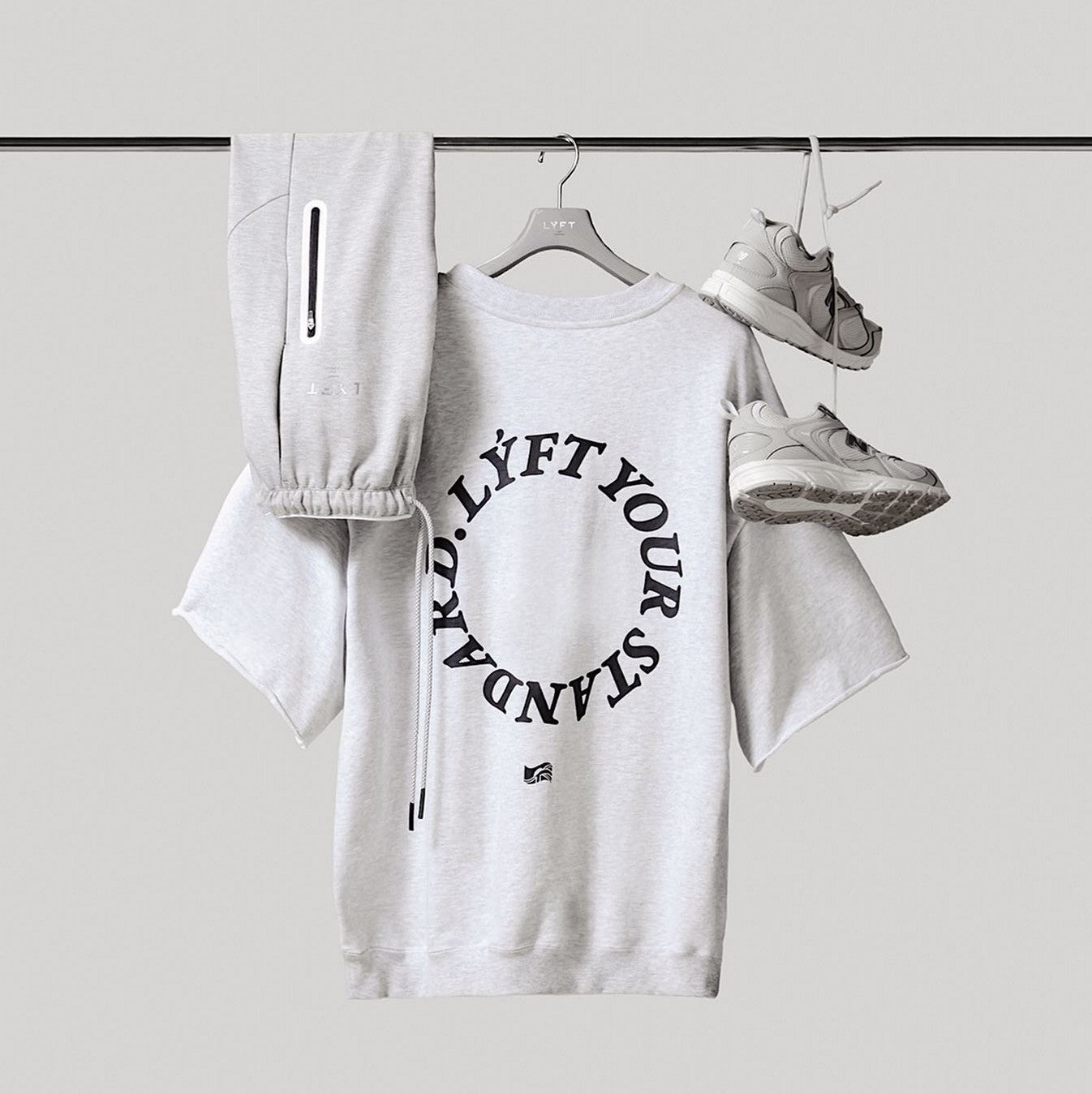 Muscle fitness short-sleeved men's heavy cotton basketball brothers training clothes versatile loose half-sleeved sports T-shirt
