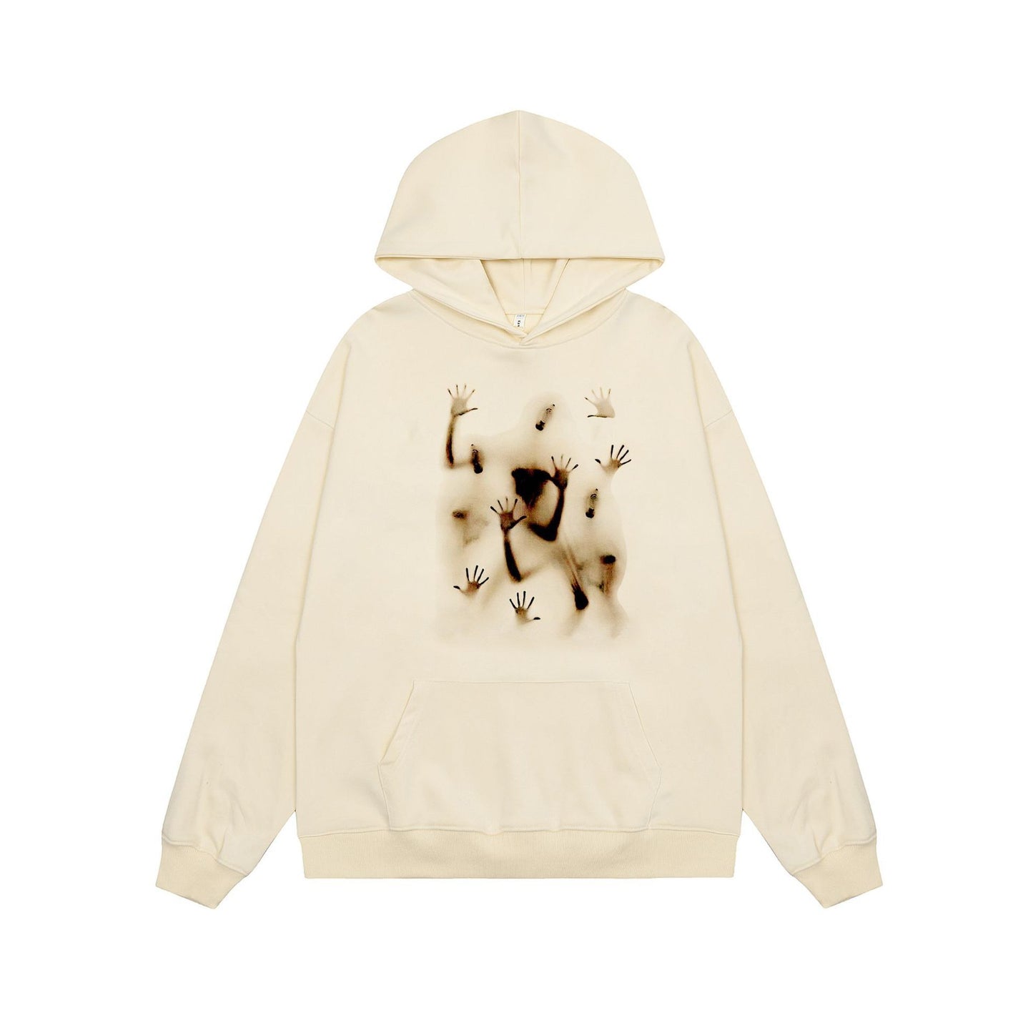 European and American street loose couple jacket men 2025 autumn cross-border foreign trade leisure trend ins hooded sweatshirt