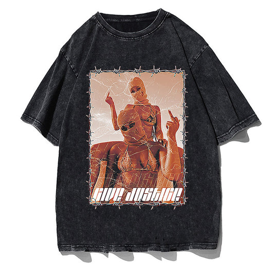 Summer Fashion T-shirts Men Hip Hop Streetwear Printed Harajuku Cotton Casual T-shirts Short Sleeve Tops T-shirts